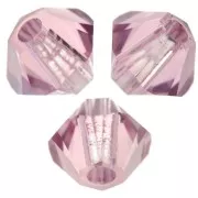 Biconi PureCrystal 5328 da 3 mm -Light Rose Blue Shade x50