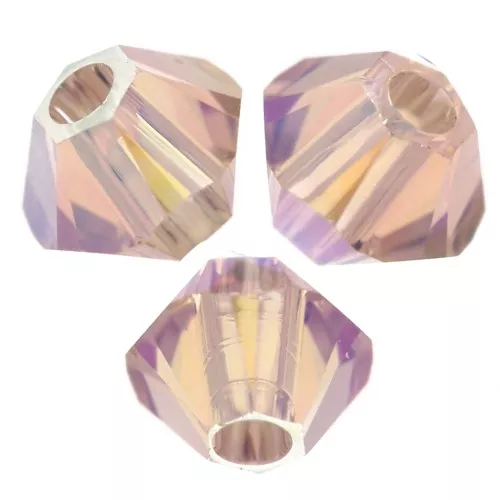 Biconi PureCrystal 5328 da 3 mm - Vintage Rose AB x50