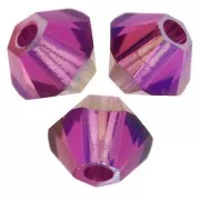 Biconi PureCrystal 5328 da 3 mm - Fucsia Shimmer 2X x50