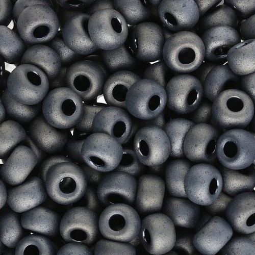 Rocaille Miyuki 6/0 2002 - Grigio argento metallizzato Mat x8g