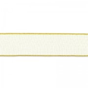 Nastro Organza mm. 6 Dorato x 1m|raw }}