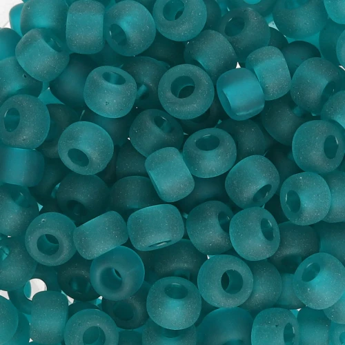 Rocaille Miyuki 6/0 2405F - Mat trasparente verde acqua x8g