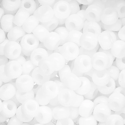 Rocaille Miyuki 6/0 402 - Bianco x8g
