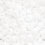 Rocaille Miyuki 6/0 402F - Bianco Mat x8g