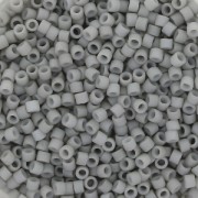 Miyuki Delica 11/0 DB1518 - Mat Opaque Light Smoke x8g