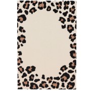 Cartoncini per gioielli 9x6 cm - Stampa leopardo - Beige - Marrone - Nero x20