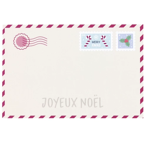 Biglietti gioiello 6x9 cm - motivo cartolina natalizia - Beige - Fecce di vino x20