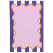 Cartoncini per gioielli 9x6 cm - Strisce - Viola - Bianco - Rosa x20|raw }}