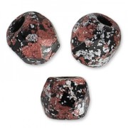 Sfaccettate mm. 3 Jet Tweedy Red x50|raw }}