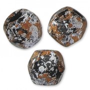 Sfaccettate mm. 3 Jet Tweedy Copper x50|raw }}