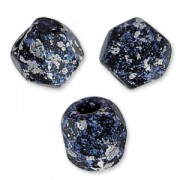 Sfaccettate mm. 3 Jet Tweedy Blue x50|raw }}