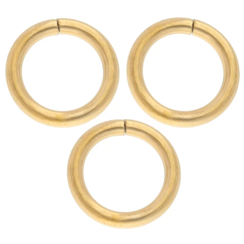 Anelli aperti 10x1,45 mm - Acciaio inossidabile 304 Dorato x10