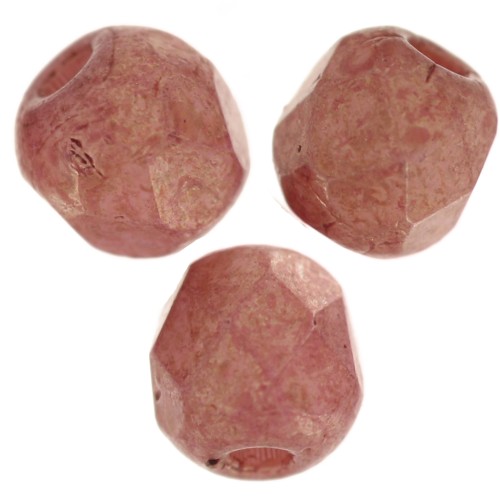 Sfaccettature 3 mm Gesso Oro Bianco Lustro x50