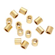 Tubi frantumabili 2x2 mm - Gold filled x50