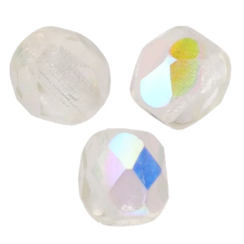 Faccette 3 mm Clear Jonquil AB x50