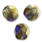 Sfaccettate mm. 3 Crystal California Blue x50|raw }}