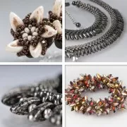 Chilli Beads 4x11 mm Tweedy Copper x50