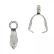 Ganci per ciondoli mm. 8.5 in Acciaio inox x10