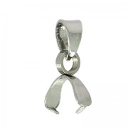 Clip per ciondoli da 14 mm - acciaio inossidabile 316L x5