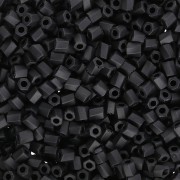 Bugles Twist Miyuki 10/0 Hex Cut 401F - Nero opaco Mat x10g