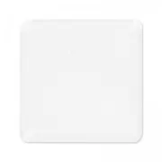 Cabochon quadrato lente in vetro mm. 15 Crystal x1