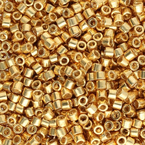 Miyuki Delica Duracoat 10/0 DBM1832 - Oro galvanizzato confezione da 100g