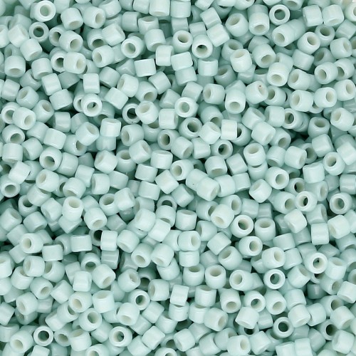 Miyuki Delica Duracoat 11/0 DB2356 - Turchese chiaro tinto opaco confezione da 100g
