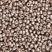Rocaille Miyuki Duracoat 11/0 4222 - Peltro zincato confezione da 100g