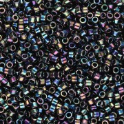 Miyuki Delica 11/0 DB0005 - Variegated Blue Iris Metallic, confezione da 100 g
