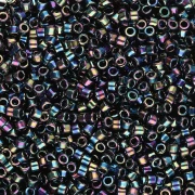Miyuki Delica 11/0 DB0005 - Variegated Blue Iris Metallic, confezione da 100 g