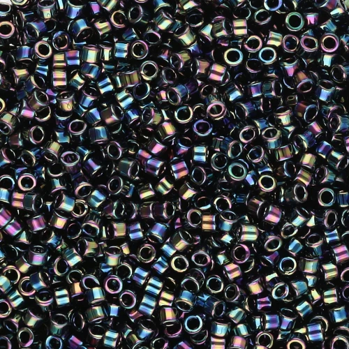 Miyuki Delica 11/0 DB0005 - Blu iris variegato metallizzato x 100 g
