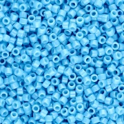 Miyuki Delica 11/0 DB0659 - Turchese scuro opaco tinto confezione da 100g