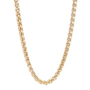 Collana a catena Palmetto 5 mm - Dorato x46cm