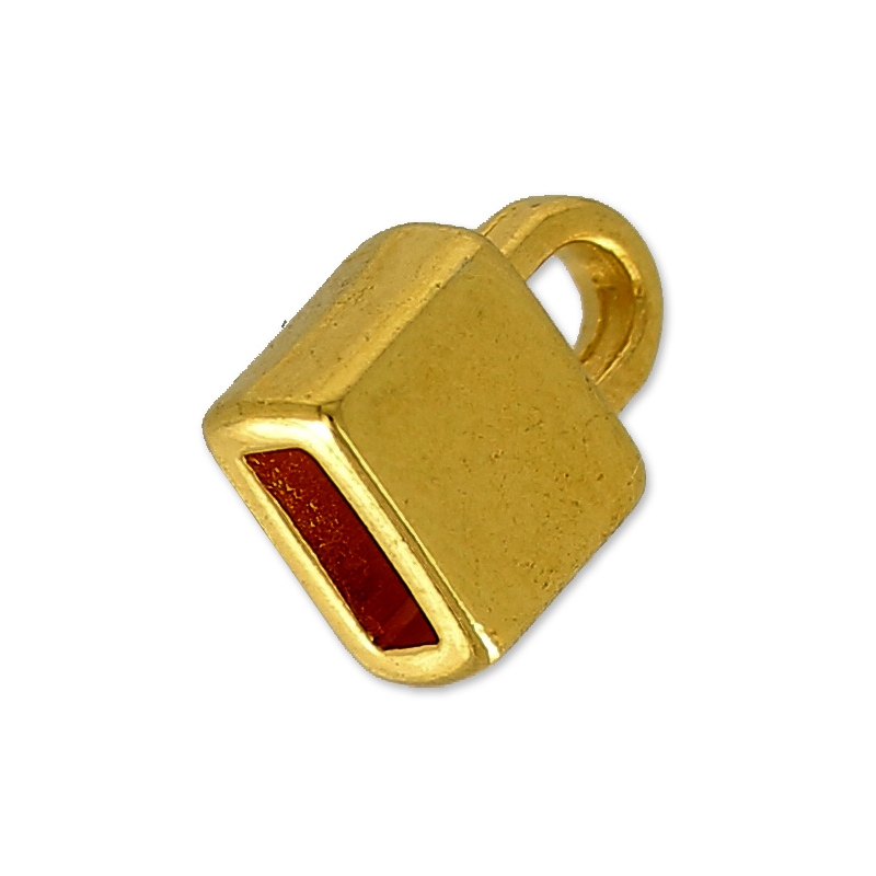 Clips Coprinodo Per Cordoncino - 50 Pezzi Misura Piccola 7mm | Colore Oro, Per Cordoni Da 3mm - Foto 11