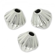 Biconi mm. 4.5 Placcatura Argento Antico x10|raw }}