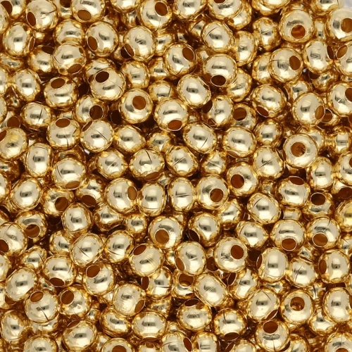 Metallo Rocailles 8/0 - Dorato x10g