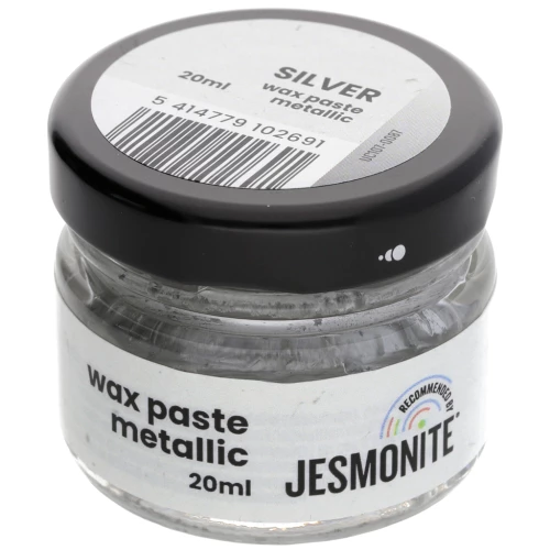 Pasta di cera metallizzata - Jesmonite - Argento x20ml