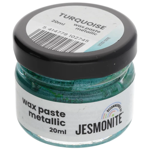 Pasta di cera metallizzata - Jesmonite - Turchese x20ml