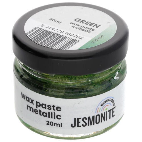 Pasta di cera metallizzata - Jesmonite - Verde x20ml