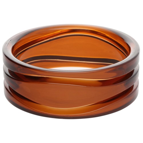 Bracciale in resina trasparente di 66 mm di spessore - Auburn x1