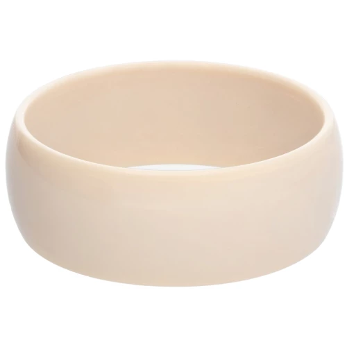 Bracciale in resina opaca spessa 69 mm - Nude x1