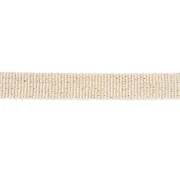 Nastro metallico Mokuba 9 mm - Filo dorato oro chiaro x50cm