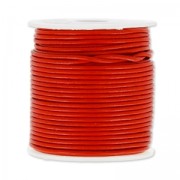 Cordone cuoio mm. 1,5 Rosso x m. 25