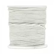 Cordone cuoio mm. 1,5 Bianco x m. 25