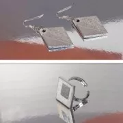 Stampino per ciondolo per calcestruzzo creativo 3.9 cm rotondo