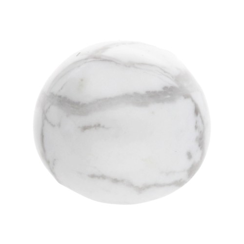 Cabochon tondo mm. 6 Howlite x1