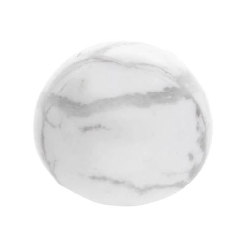 Cabochon tondo mm. 6 Howlite x1