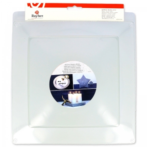 Formina per calcestruzzo creativo 18.5x18.5 cm quadrato