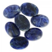 Cabochon ovale mm. 14x10 Sodalite
