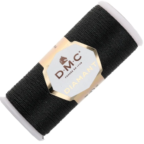 Filo da ricamo DMC Diamant Black (D310) x35m